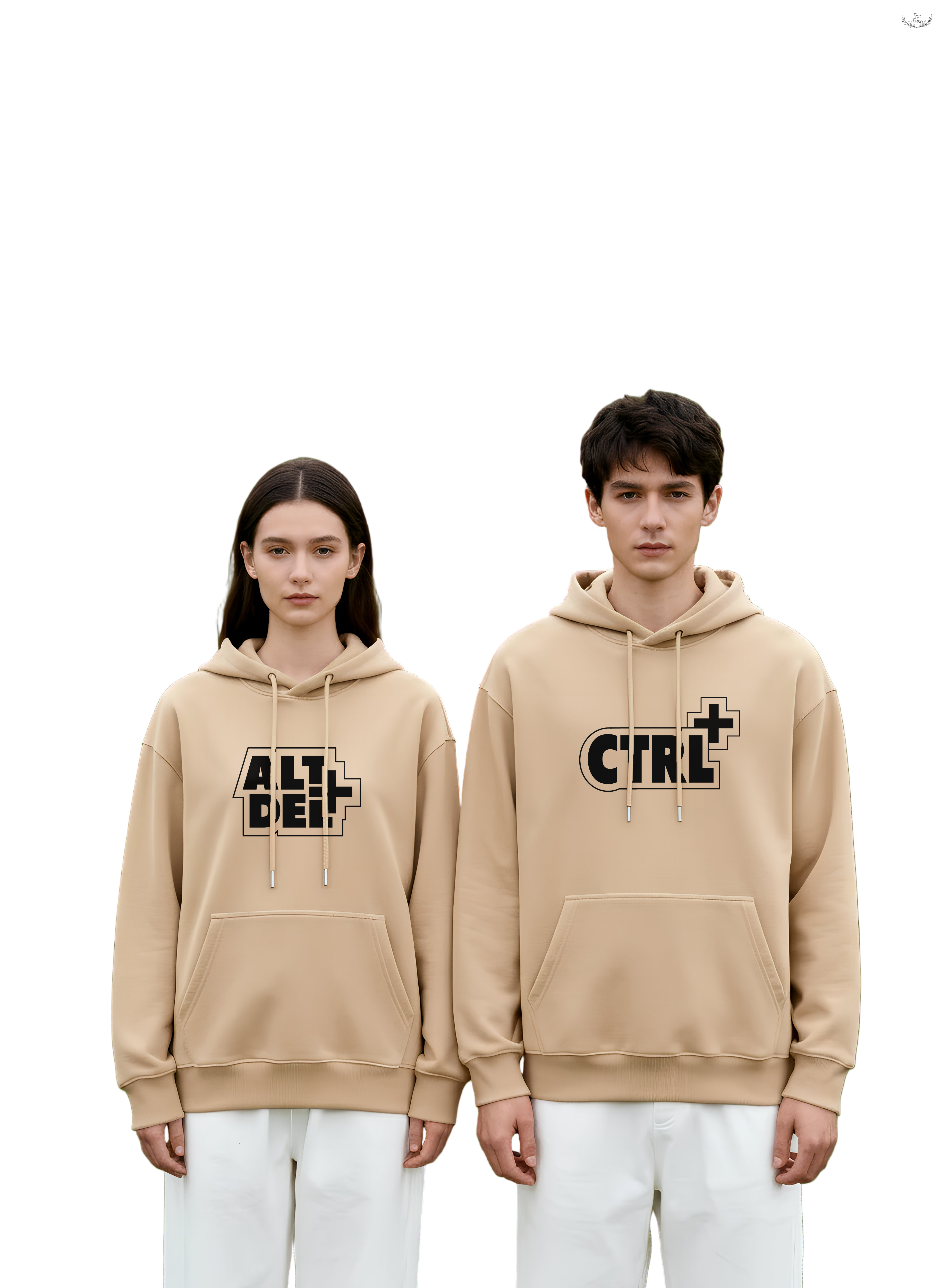 Cozy Ctrl+Alt+Delete Heavyweight Fleece Oversized Couple Hoodie