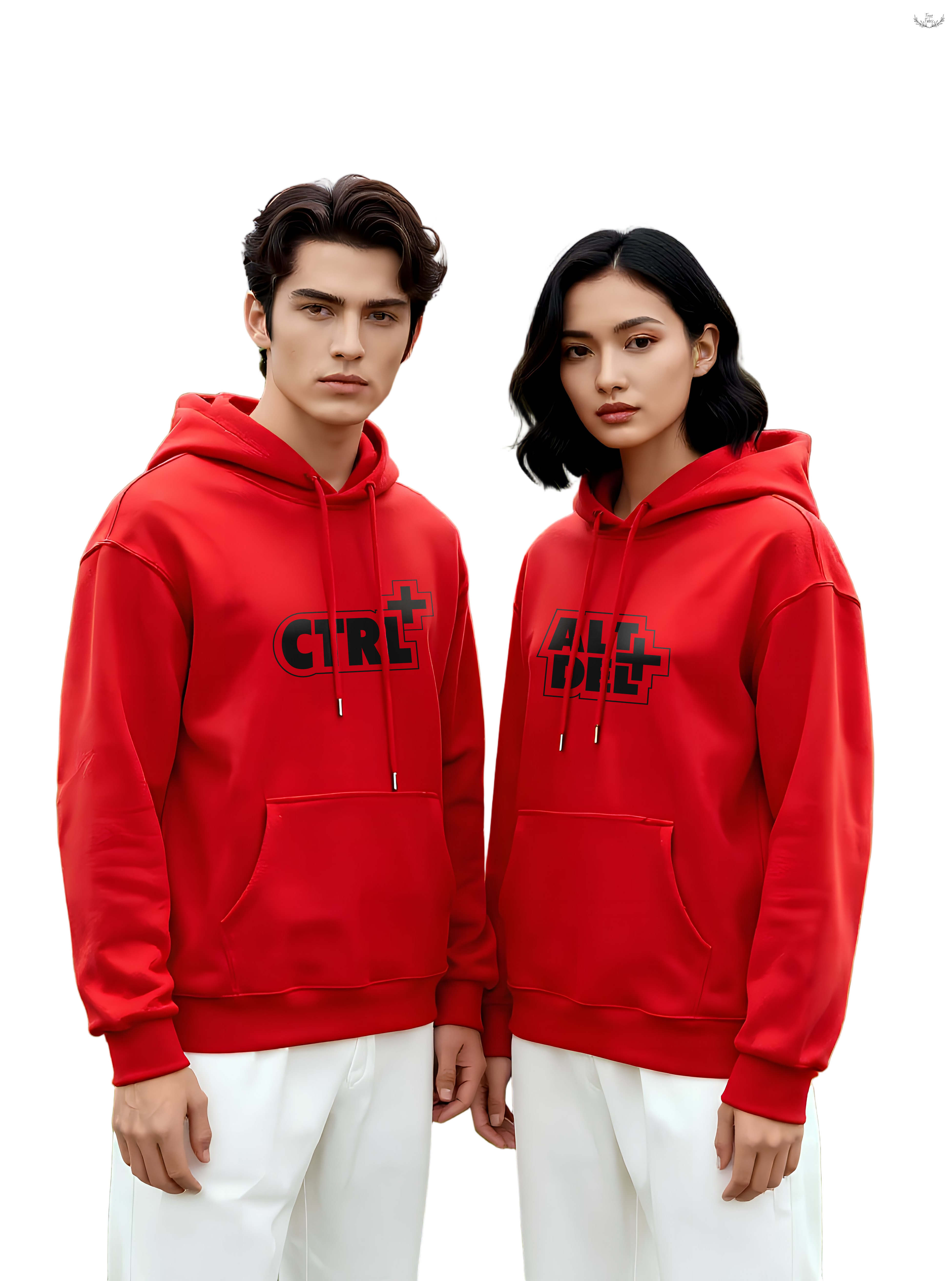 Cozy Ctrl+Alt+Delete Heavyweight Fleece Oversized Couple Hoodie