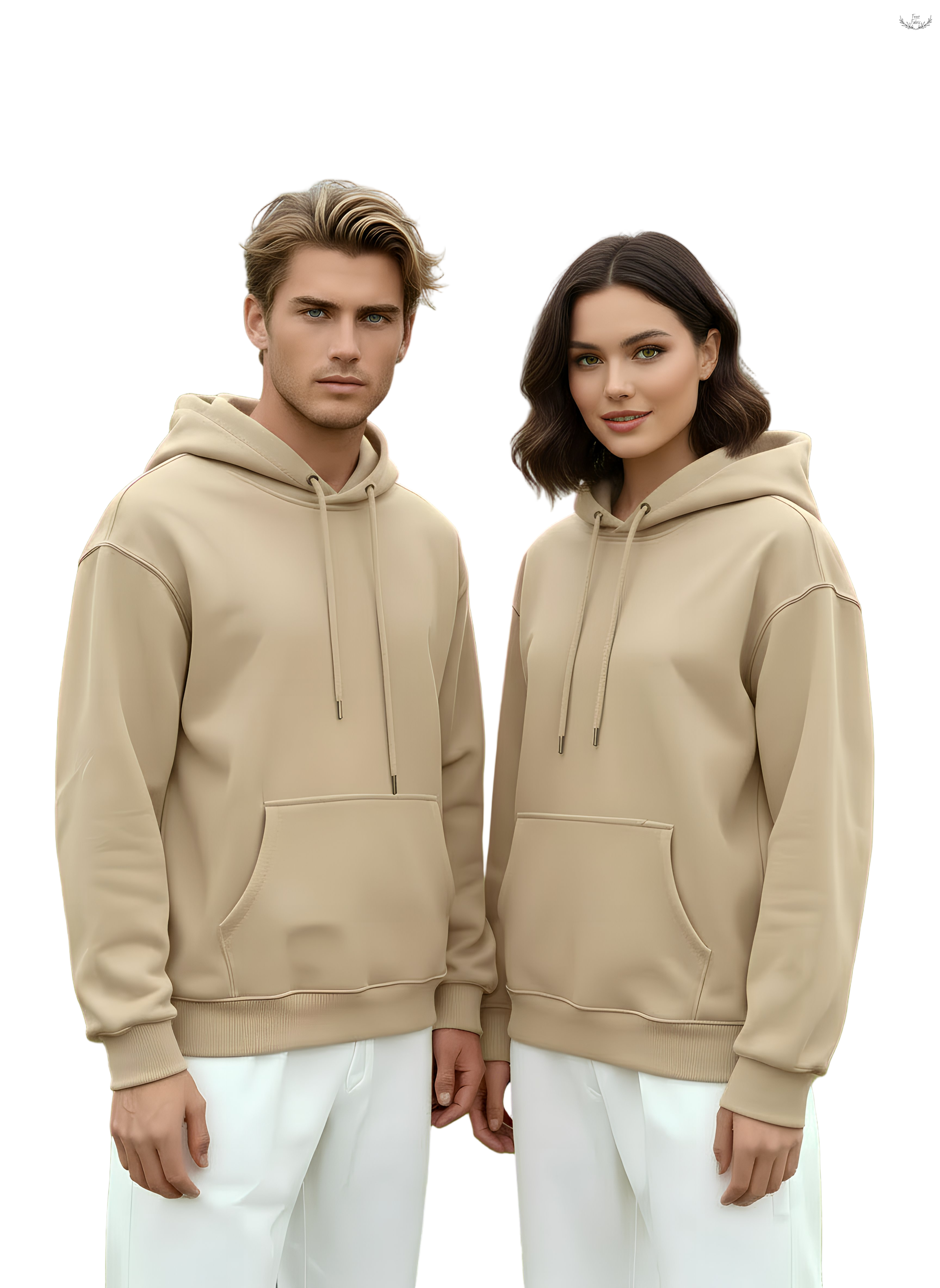 Cozy Oversized Couple Hoodie: Heavyweight 350-370 GSM Cotton Fleece for Warmth