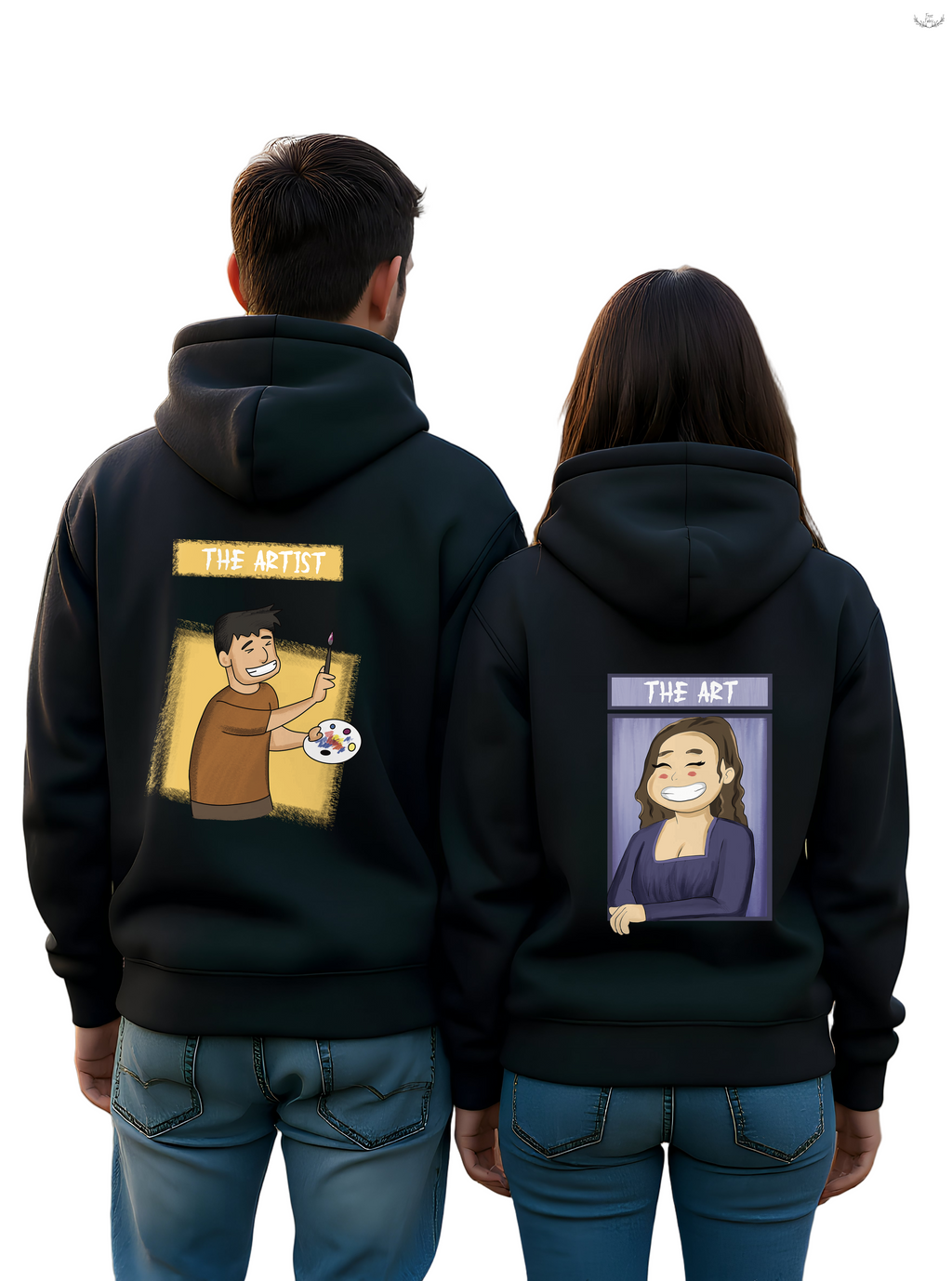 Cozy Oversized Couple Hoodie: Heavyweight 350-370 GSM Cotton Fleece for Warmth
