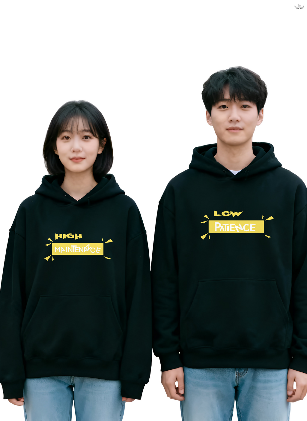 Cozy Oversized Couple Hoodie: Heavyweight Fleece, Warm, Durable, Matching Winter Comfort