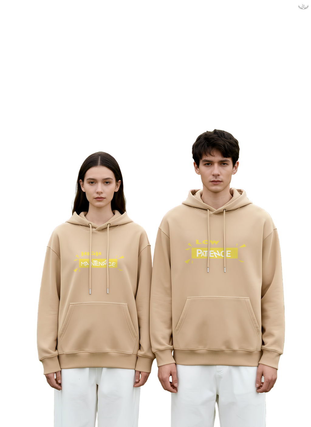 Cozy Oversized Couple Hoodie: Heavyweight Fleece, Warm, Durable, Matching Winter Comfort