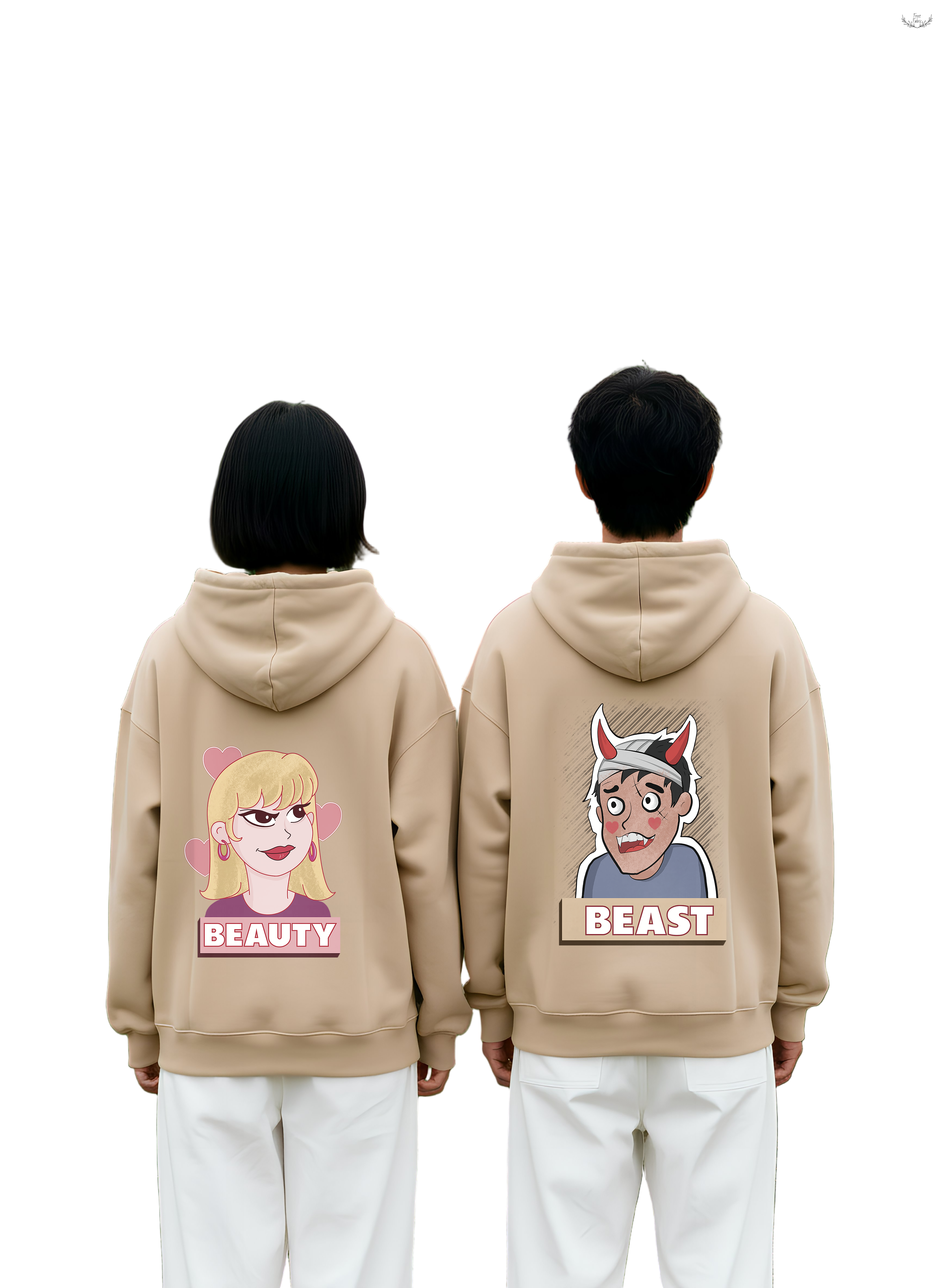 Cozy Oversized Couple Hoodie: Heavyweight Fleece for Ultimate Winter Comfort