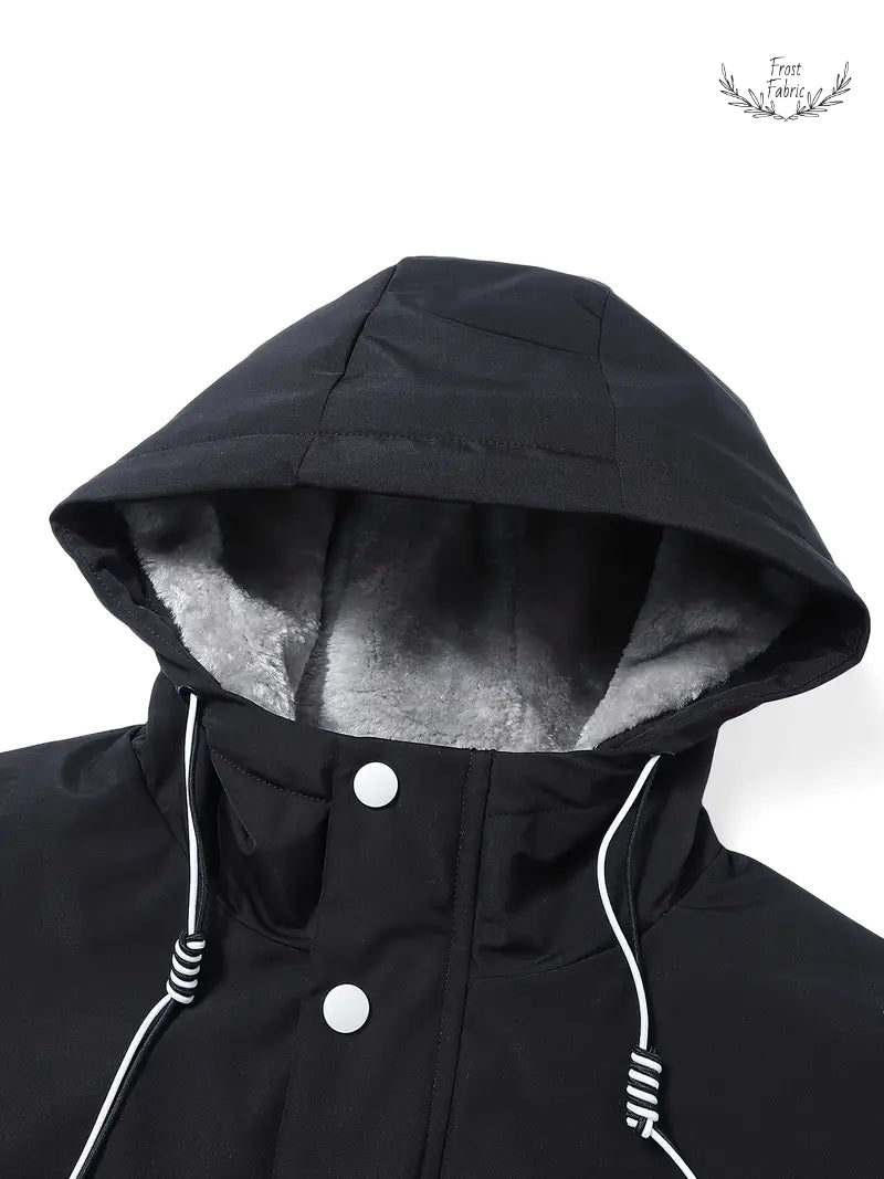 Exclusive UltraWarm Fleece-Lined Winter Hooded Jacket for Extreme Cold