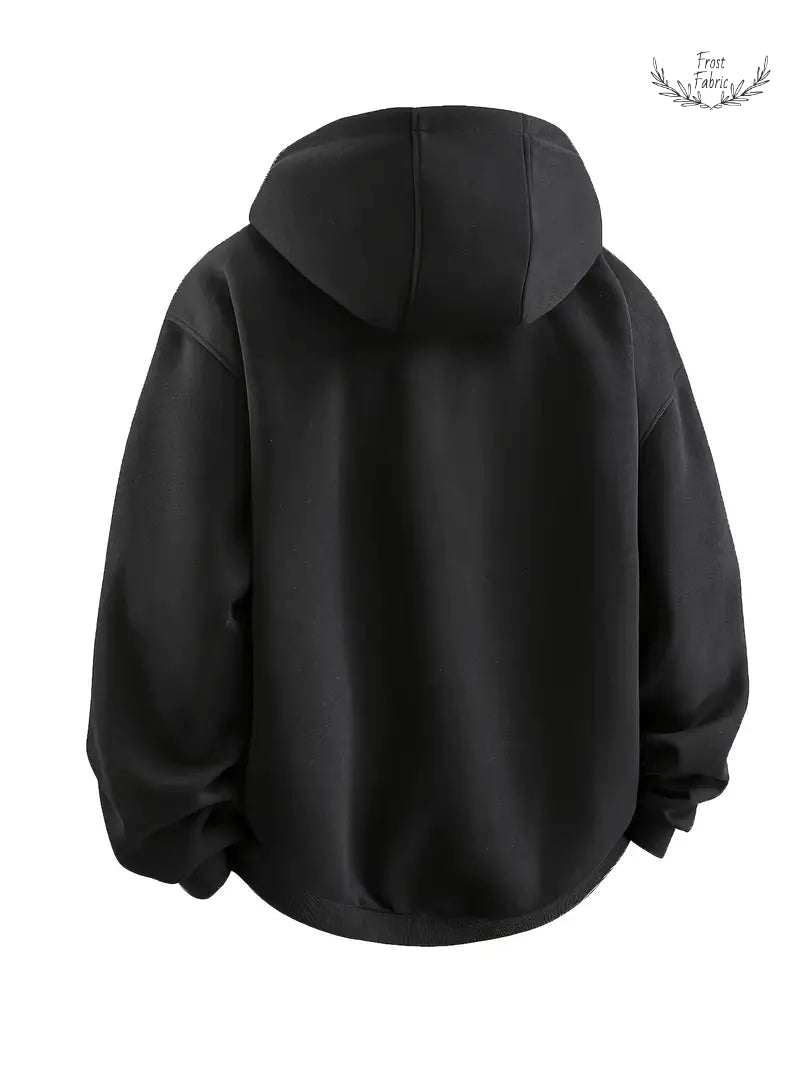 Jaktron Premium Oversized Zip-Up Hoodie Jacket for Streetwear & Winter Comfort