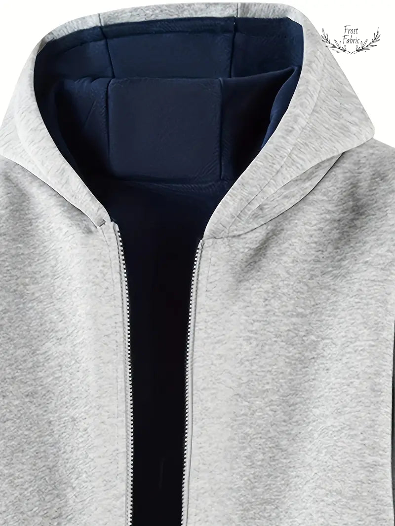 Jaktron Premium Oversized Zip-Up Hoodie Jacket for Streetwear & Winter Comfort