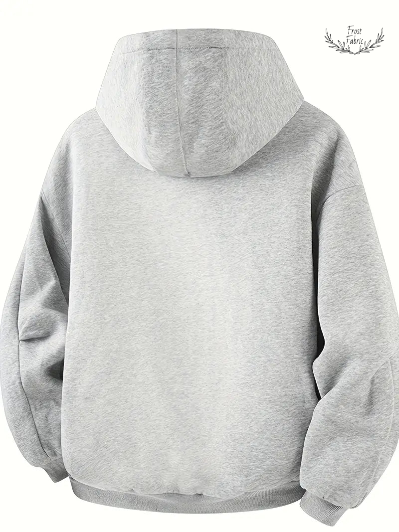 Jaktron Premium Oversized Zip-Up Hoodie Jacket for Streetwear & Winter Comfort