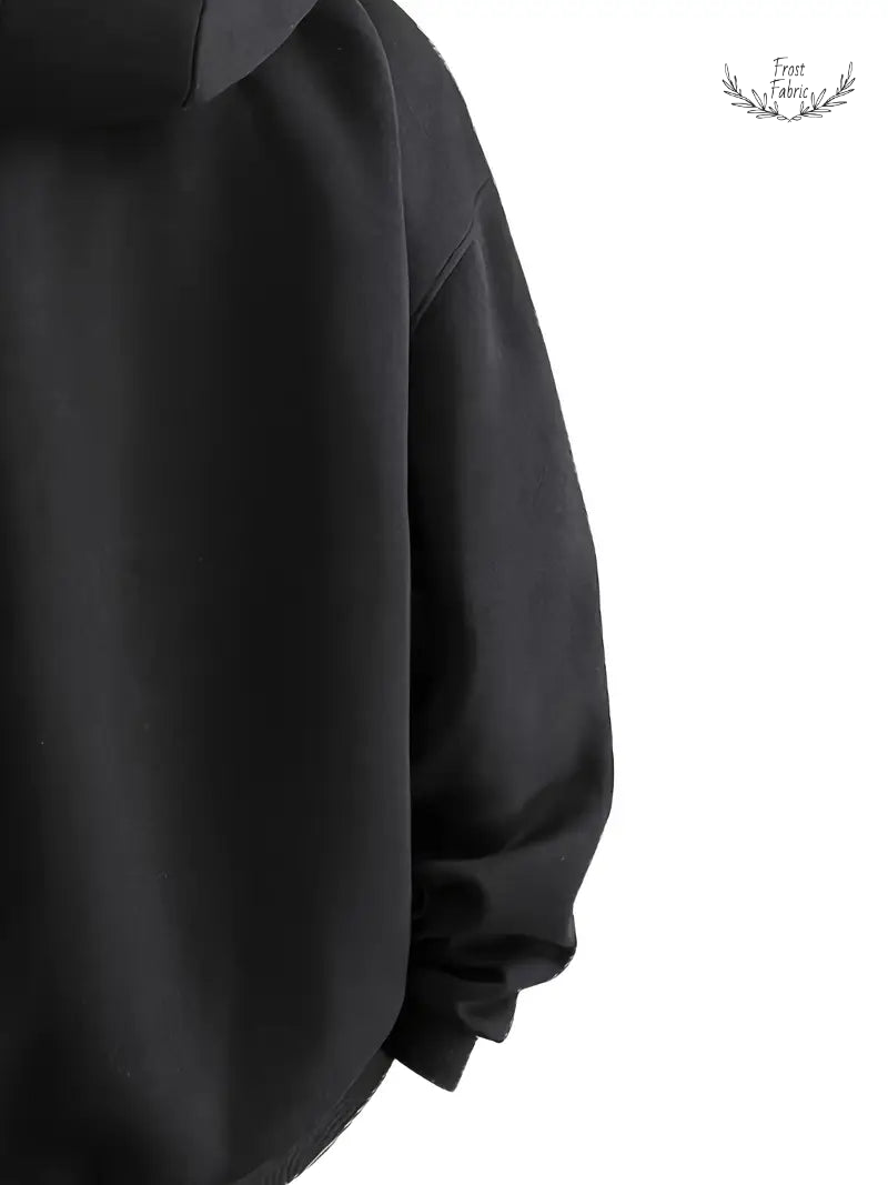 Jaktron Premium Oversized Zip-Up Hoodie Jacket for Streetwear & Winter Comfort