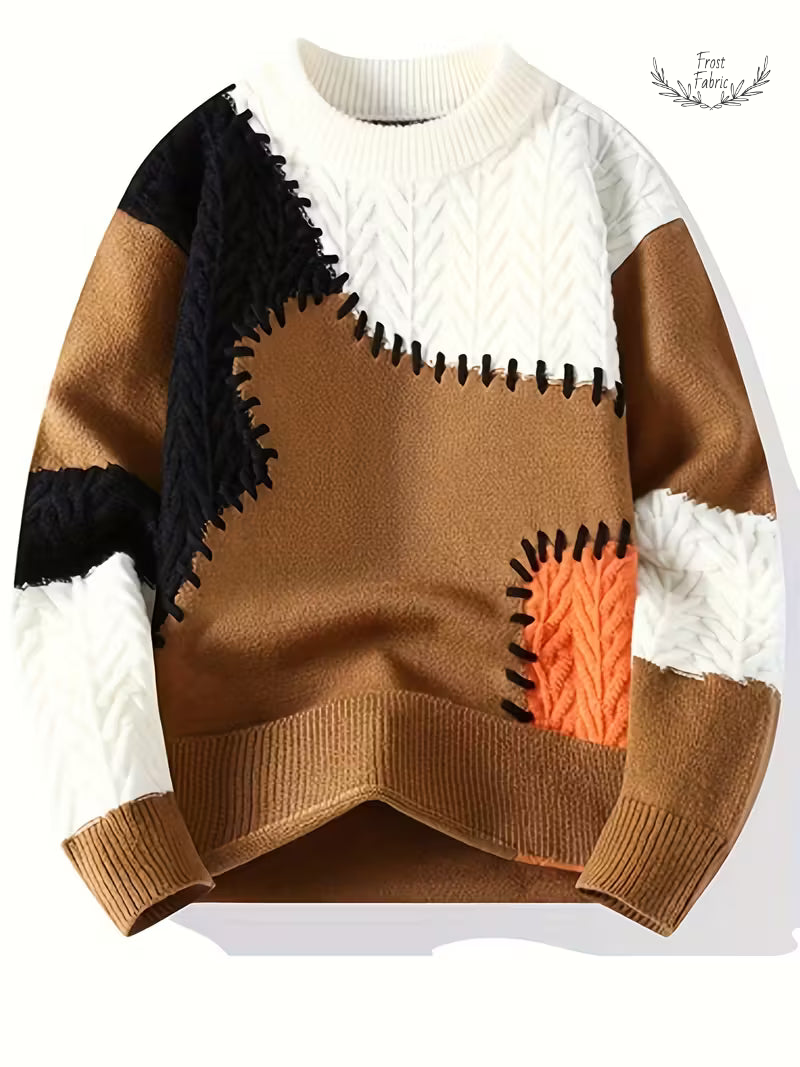 Luxurious Knit Pullover for Men: Ultra-Soft, Warm, Stylish Winter Essential