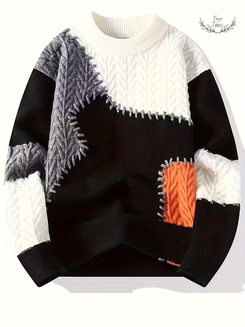 Luxurious Knit Pullover for Men: Ultra-Soft, Warm, Stylish Winter Essential