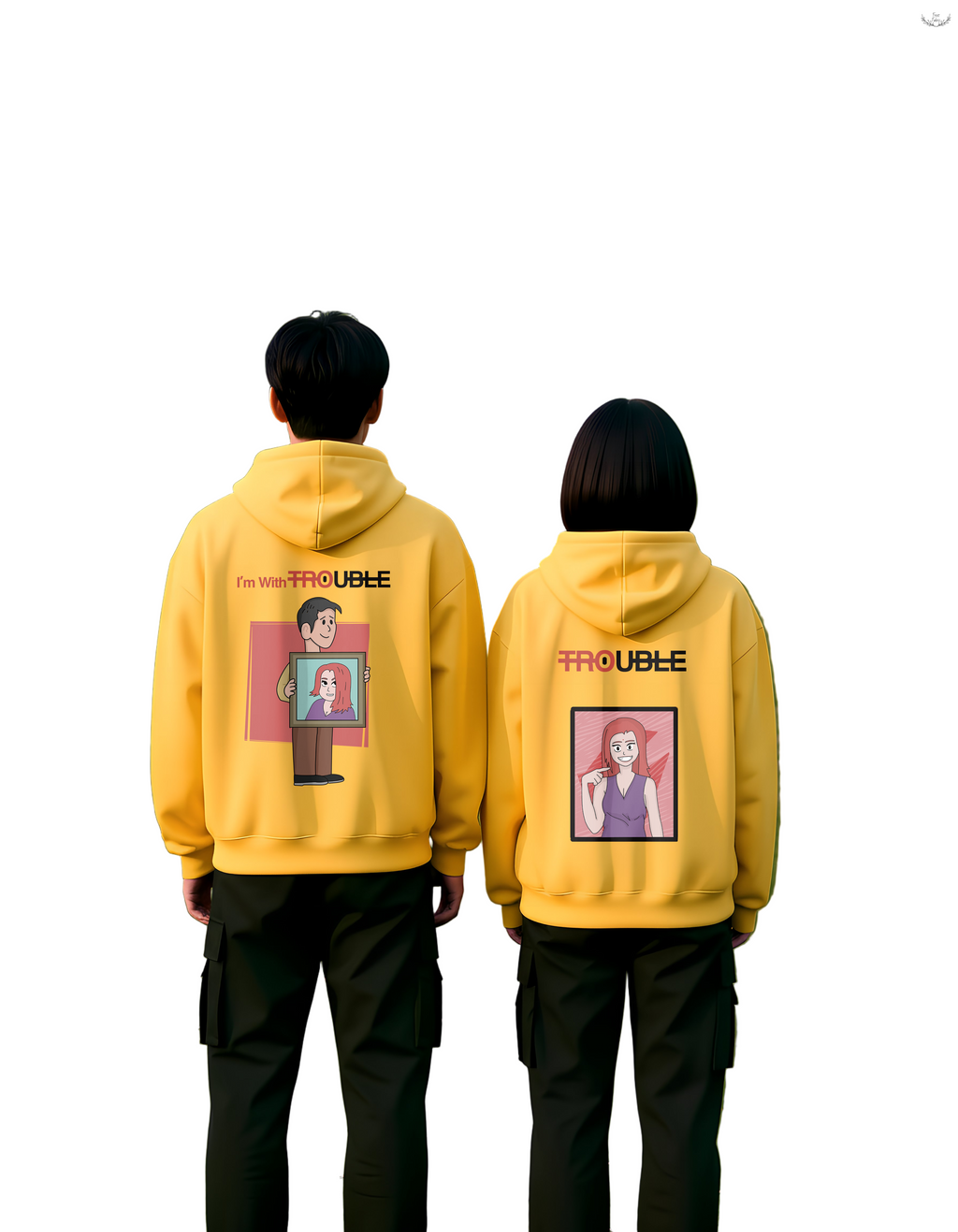 Luxurious Oversized Cotton Couple Hoodie: Warm, Durable, Stylish for Any Season