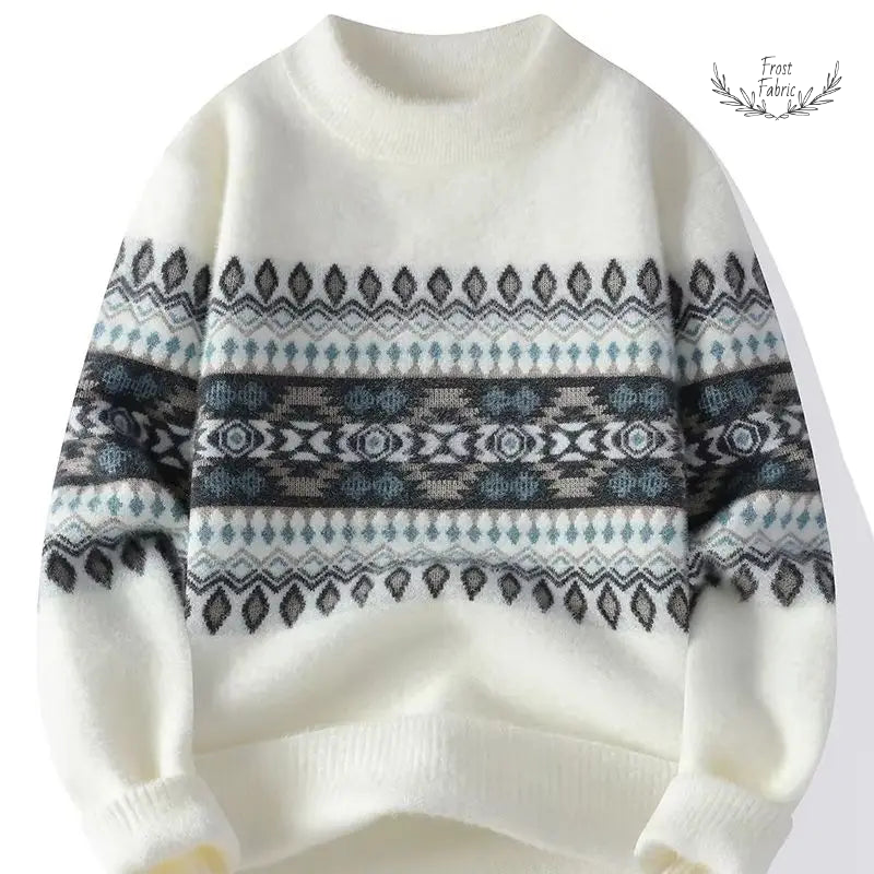 Menizen Warm Knitted Winter Sweater for Men - Soft, Cozy, Stylish