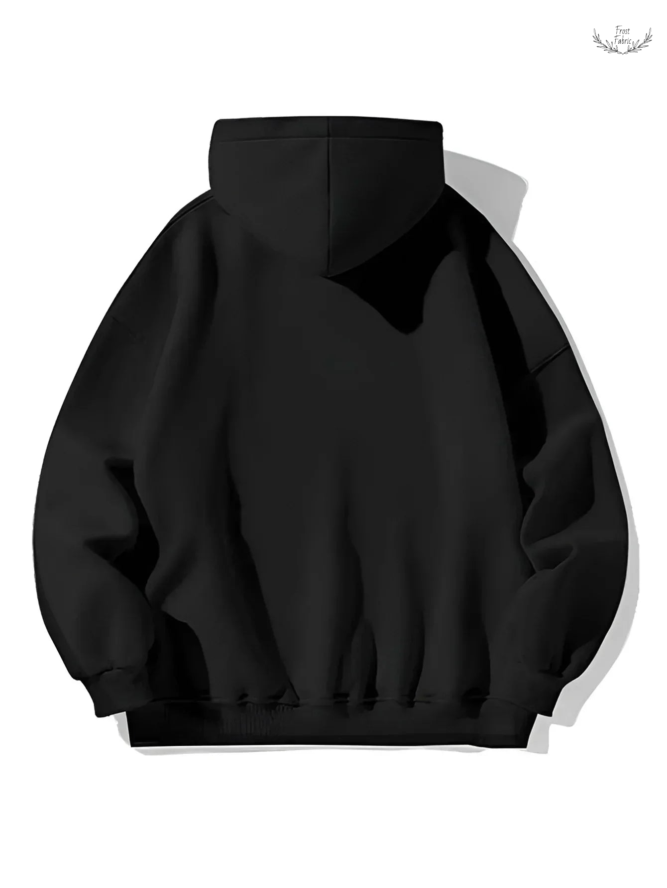 Men's Cozy Street Style Heart Print Pullover Hoodie - Loose Fit Sweatshirt