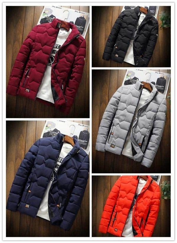 Men's Lightweight Quilted Puffer Jacket Warm Winter Casual Coat