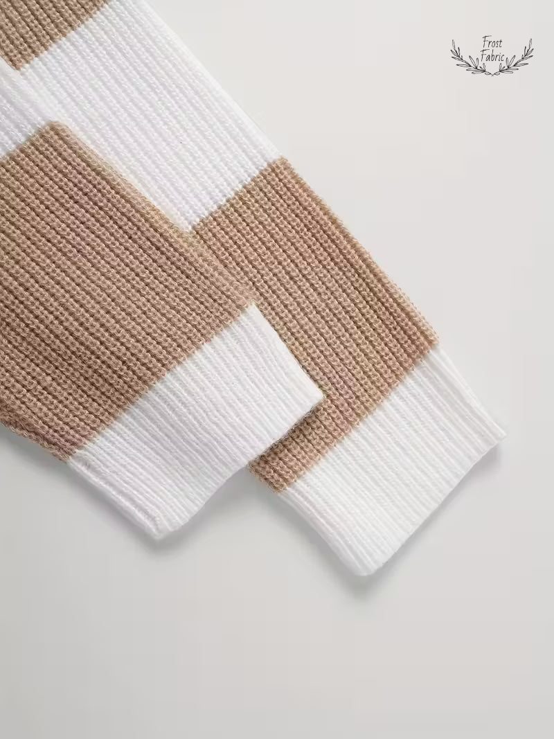 Frost & Fabric Men's Premium Knit Pullover Sweater: Warmth, Style, Comfort, Everyday Elegance