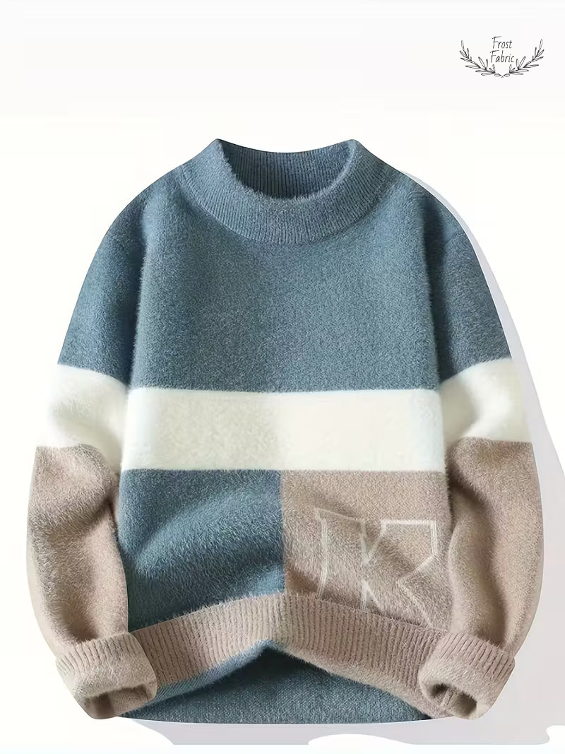 Men's Premium Knit Winter Pullover: Luxury Comfort, Effortless Style & Warmth