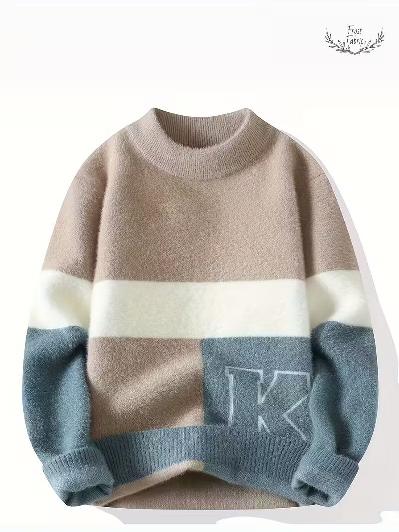 Men's Premium Knit Winter Pullover: Luxury Comfort, Effortless Style & Warmth