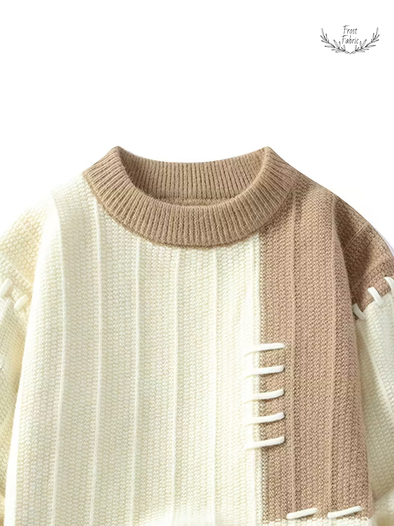 Men's Premium Knit Winter Pullover Sweater - Warm, Stylish, Comfortable, Modern Design