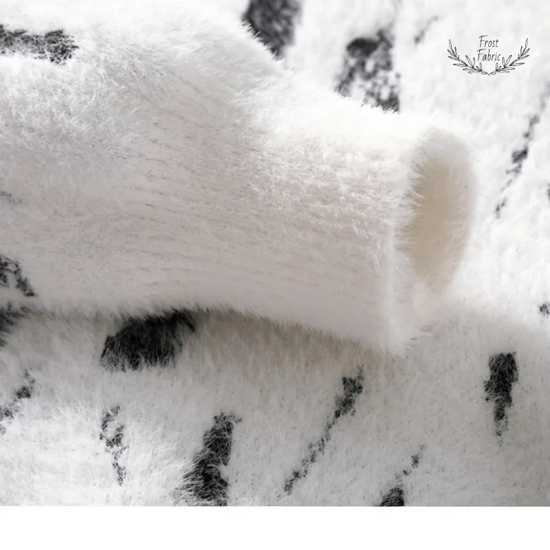 Frost & Fabric Men's Premium Knitted Casual Pullover Sweater - Loose Fit Round Neck