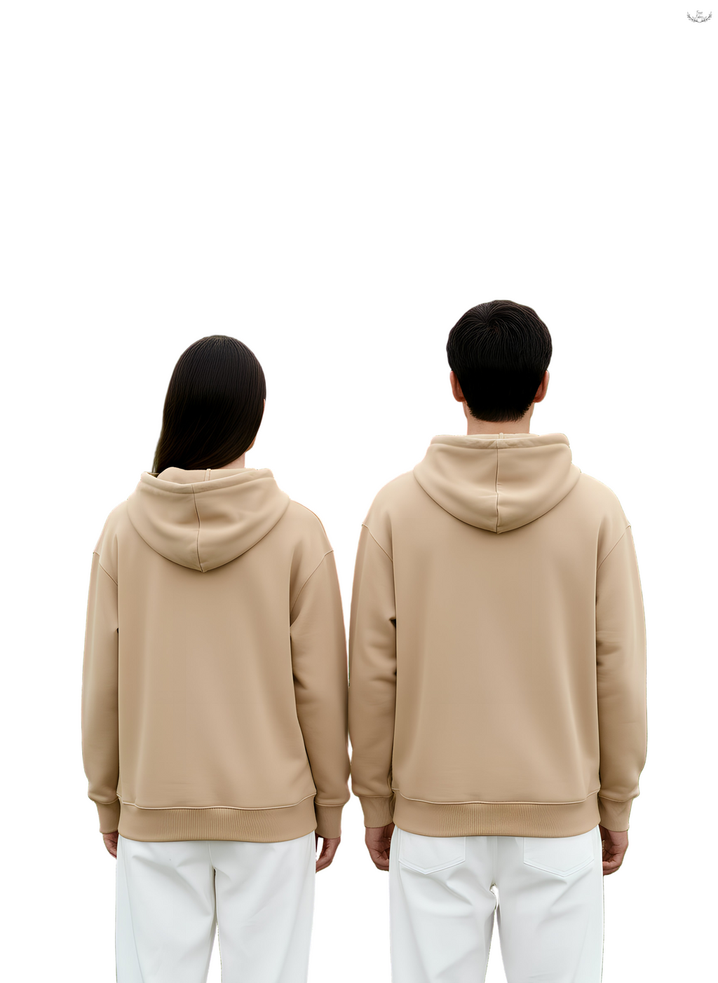 Oversized Couple Hoodie: Heavyweight Cotton Fleece, Low Battery & Charger Design