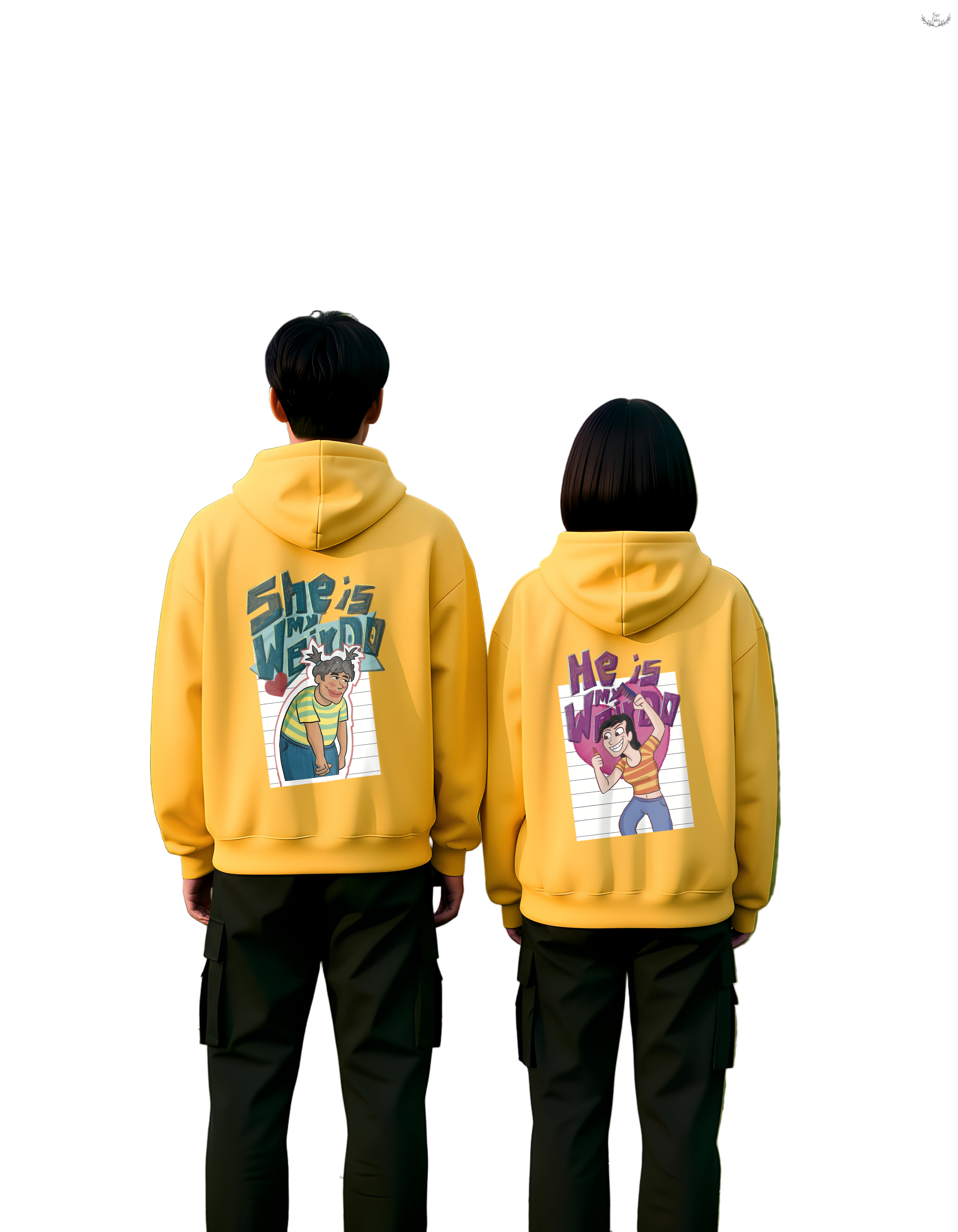 Plush Heavyweight Oversized Couple Hoodie: Warm Cotton Fleece for Winter Comfort
