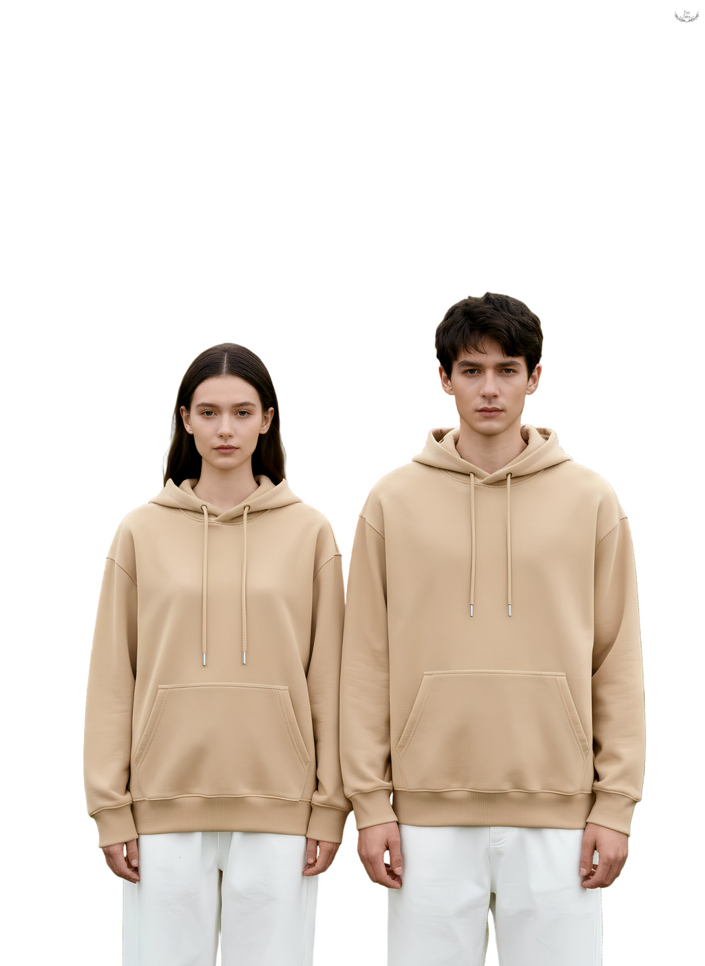 Plush Heavyweight Oversized Couple Hoodie: Warm Cotton Fleece for Winter Comfort