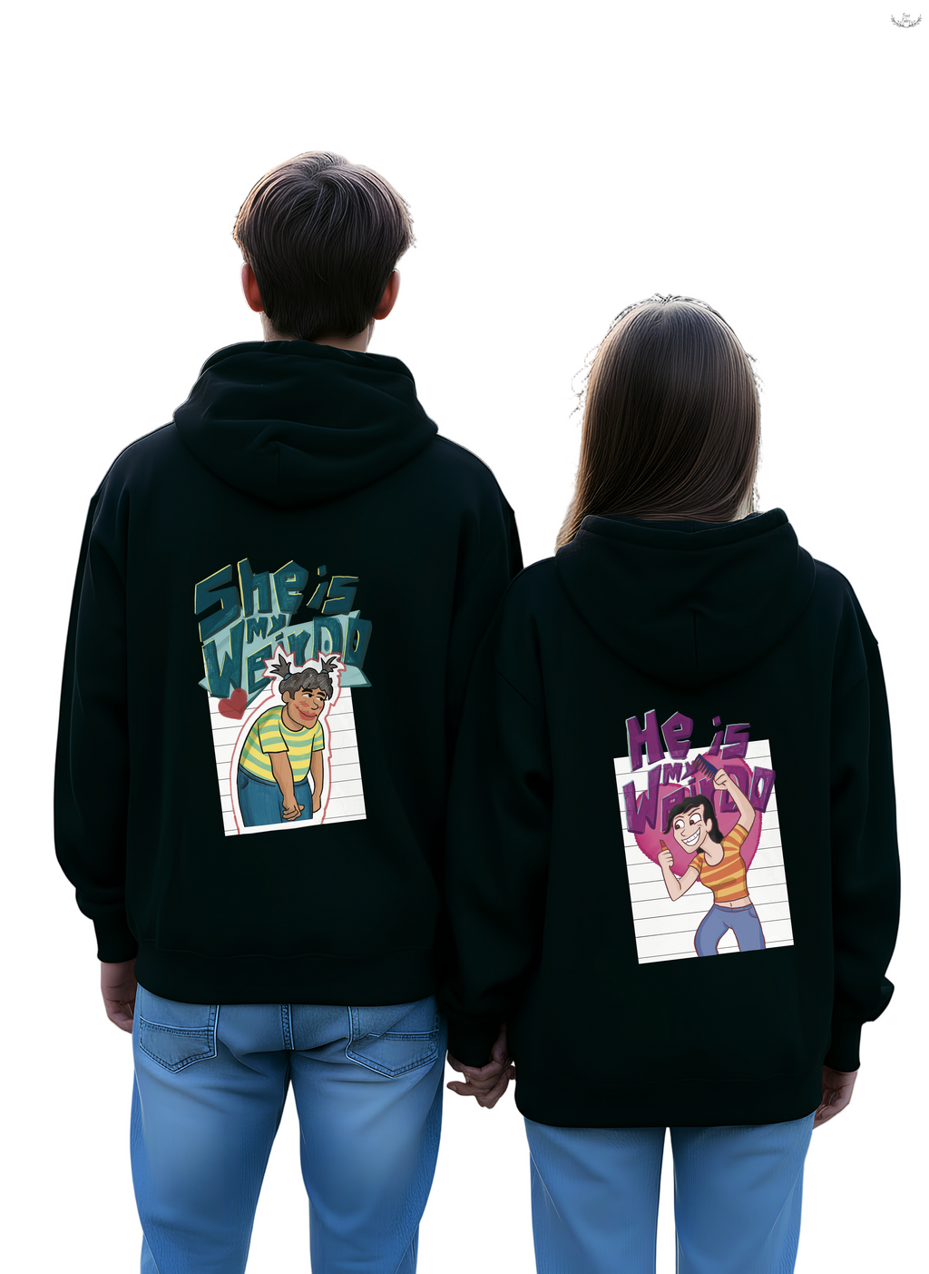 Plush Heavyweight Oversized Couple Hoodie: Warm Cotton Fleece for Winter Comfort