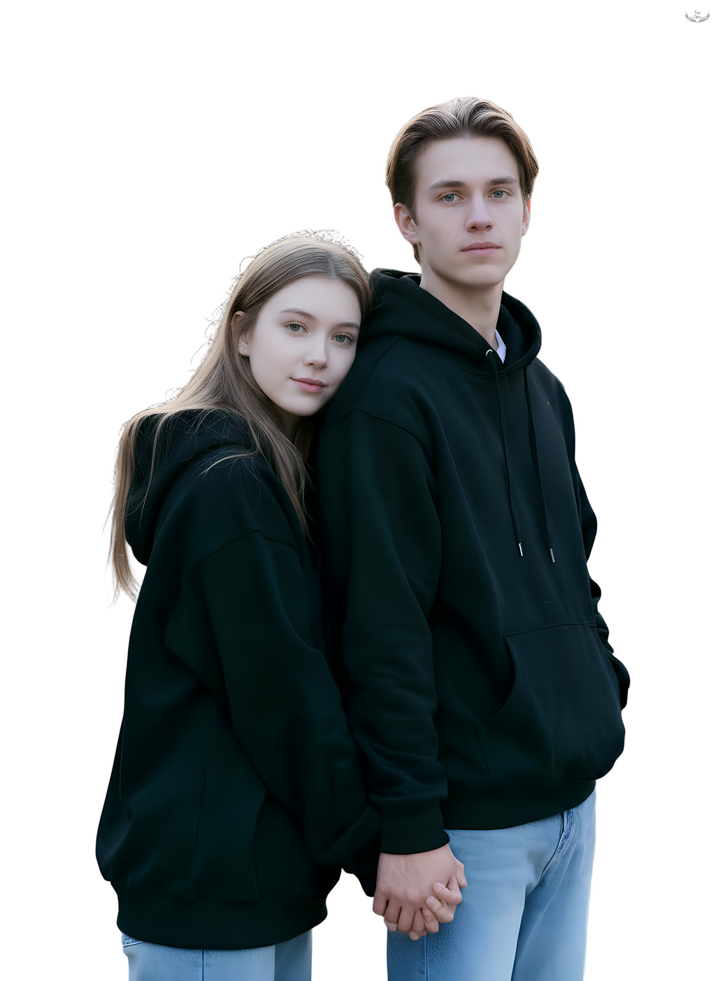 Plush Heavyweight Oversized Couple Hoodie: Warm Cotton Fleece for Winter Comfort