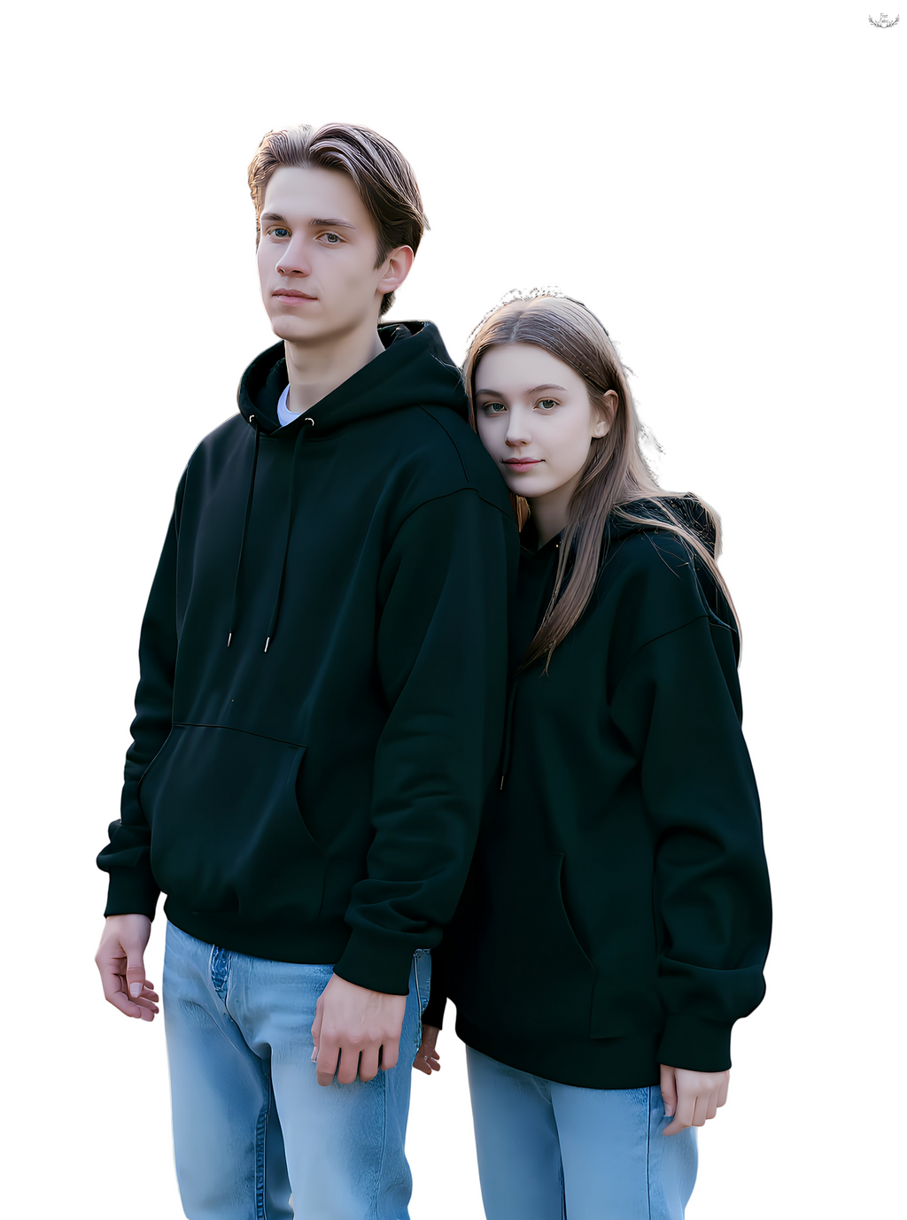 Premium Heavyweight Cotton Fleece Oversized Couple Hoodie | Ultra-Warm & Durable