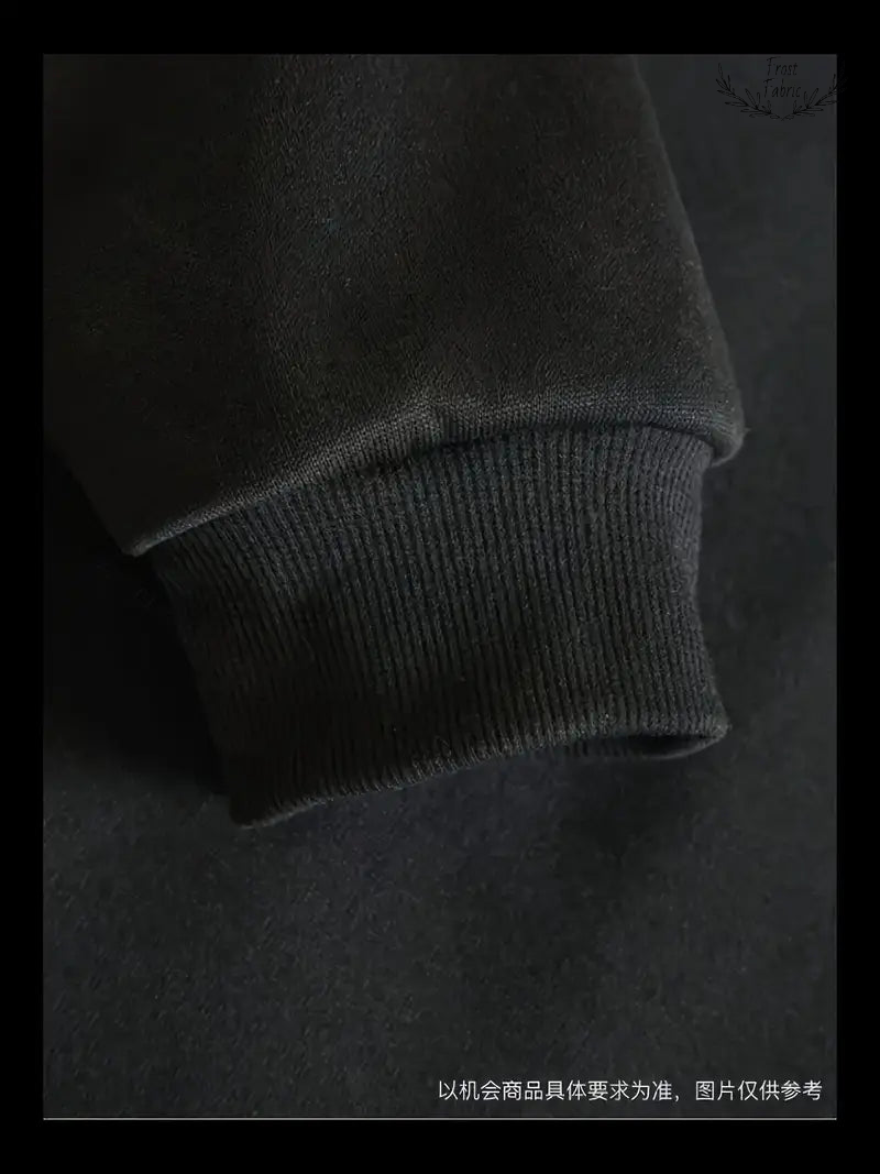 Stylish Black Plaid Patchwork Hoodie for Men - Streetwear Layered Design